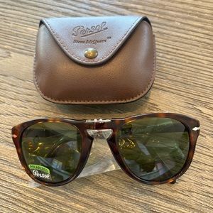 PERSOL brand new Steve McQueen 714SM special edition Havana polar green